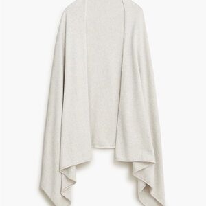 J. Crew Cotton blend wrap scarf